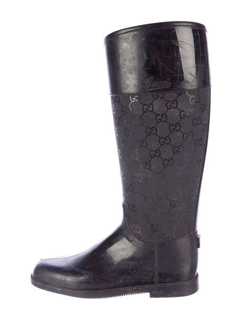 gucci guccissima rain boots|More.